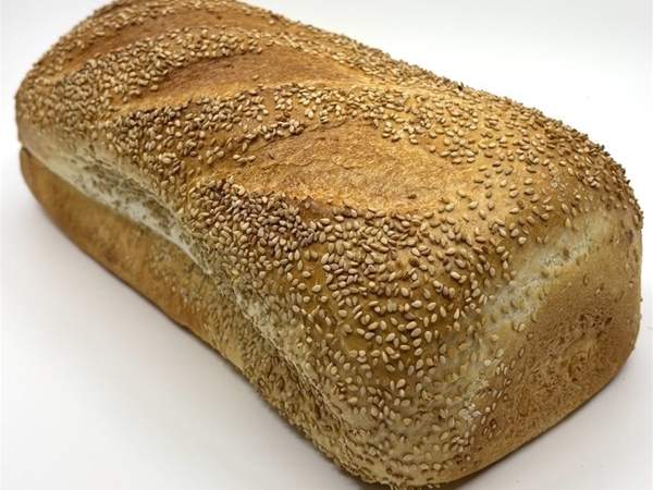 Sesam vloerbrood wit tarwe&nbsp;half