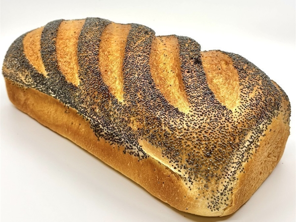 Maanzaad vloerbrood wit tarwe&nbsp;half