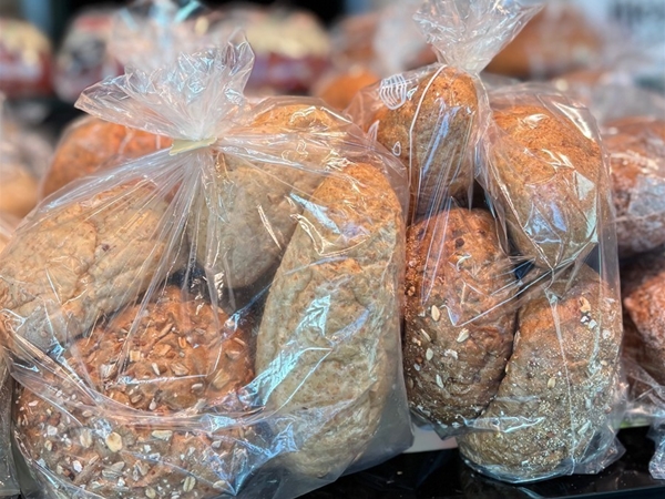 Luxe bruine afbakbroodjes